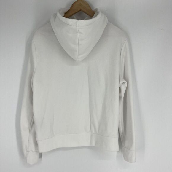 Dudley Stephens Sweatshirt Size XS White Hendrie Hoodie Terry Fleece Pullover - Picture 5 of 8